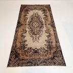 Bruin En Roze Vintage Yuruk Vloerkleed 112 X 207 Cm thumbnail 6