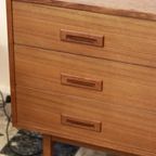 Klein Teakhouten Dressoir 1960 thumbnail 5