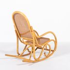 Vintage Thonet Style Rocking Chair thumbnail 8