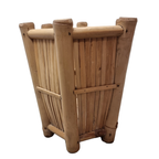 Vintage Rotan Plantenbak thumbnail 6