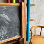 Vintage Chalq Board With A Pair Of Chil Seats thumbnail 4