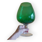 Empoli Vintage Groen Xl Glas Vaas thumbnail 3