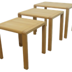Vintage Nesting Tables Deens Design Salling Stolefabrik 'aarsballe' thumbnail 6