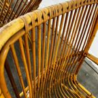 Set Van 2 Vintage Rotan Fauteuils / Eenzitjes Rohé thumbnail 12