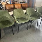 Kave Home Konna Eetkamerstoel Groen Set 4 | Van €185 P.s. Nu thumbnail 3