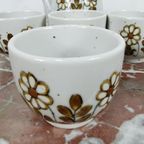 Vintage Keramiek Theeservies. Theepot En Kop En Schotels thumbnail 9