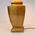 Hollywood Regency - Deknudt - Maison Jansen Stijl - Messing - Goud - Tafellamp - 80'S thumbnail 7