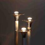 Franse Mid-Century Driepoot "Trompet" Stalamp Met 3 Lichtpunten, 1970S thumbnail 12