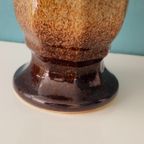 Vintage Bay Keramik West Germany Vaasje Vaas Bruin thumbnail 6