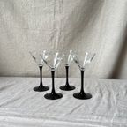 4X Martini Glas, Zwart, Luminarc thumbnail 8