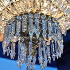 Beautiful Antique French "Sac A Perle" Chandelier thumbnail 6