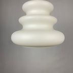 White Milk Glass Pendant Light Ah 1 By Peill And Putzler 1960 thumbnail 4