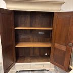 Brocante Biedermeier Buffetkast / Kledingkast thumbnail 8