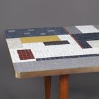 Mozaïek Salontafel Ilse Möbel, 1950S thumbnail 13