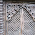 Carved Wooden Newari Window From Nepal thumbnail 7
