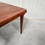 Vintage Deense Salontafel Massief Teak thumbnail 7