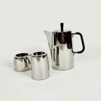 Oliver Hemming Design - Sixty Six (66) 18/10 Stainless - Koffiepot - Melkkannetje - Suikerpotje - thumbnail 2