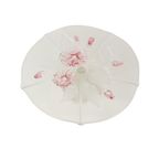 Vintage Glazen Taartstandaard Taart Plateau Bloemen Mikasa Calypso thumbnail 3
