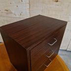 Vintage Ladekast Zwevend Kastje Jaren 60 Mid Century thumbnail 6