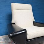 Vintage Space-age Deens Design Fauteuil, Johannes Andersen Jaren '60 thumbnail 6