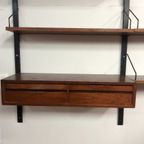 Cadovius Teak Wandmeubel Met Tafel thumbnail 4