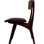 Vintage Eetkamerstoelen Teak Design Jaren 60 thumbnail 20