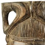 Oosters Masker Tribale Kunst Hardhout Vrijstaand Hout Sixties 41Cm thumbnail 10