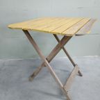 Vintage Brocante Teak Tuintafel Serretafel thumbnail 5
