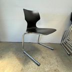 Set (6) Midcentury Designstoelen Zwart – Flötotto / Casala thumbnail 4