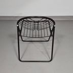 Gastone Rinaldi Folding Chair / Black / Italy 1970s thumbnail 9