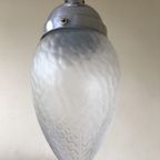 Hanglamp Wc Lampje Hallampje Art Deco 1930 Frans thumbnail 2