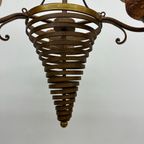 Large Post Modern Memphis Style Chandelier , 1990’S thumbnail 4