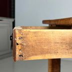 Franse Eettafel Kloostertafel Antiek Groot thumbnail 9