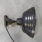 Franse Straatlamp, Wandlamp Koper - Gietijzer, Jaren 30 thumbnail 10