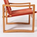 Pair Of Safari Chairs By Børge Jensen For Bernstoffsminde Møbelfabrik, 1960S thumbnail 7