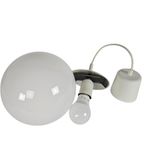 Happy Lights - Globe - Ochtendnevel - Opaalglas - Metaal - 70'S thumbnail 5