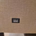 Rolf Benz 310 - 4 Zits Bank + Hocker - Crème - Showroomstaat thumbnail 16