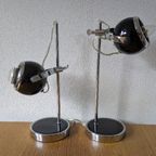Leitmotiv Lamp Black/chrome – Eyeball Table Lamp thumbnail 3