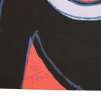Offset Litho Naar Andy Warhol Mickey Mouse Rood 581/2400 Pop Art Kunstdruk thumbnail 6