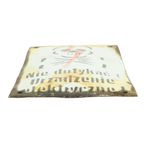 Pools Emaille Bord Gevaar Hoogspanning Schedel Verzamelitem thumbnail 14