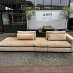 4x6 sofa - X2 Modulaire Bank Beige Velours thumbnail 10