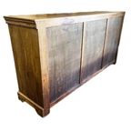 Vintage Houten Kast / Dressoir Met Ijzeren Accent thumbnail 14