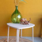 Brocante Vintage Landelijke Eikenhouten Witte Eettafel Tafel thumbnail 21