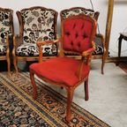 Brocante Vintage Louis Xv Stoeltje Fauteuil Fauteuiltje 103 thumbnail 18