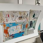 Jean Michel Basquiat, (1960-1988), Piscine Versus The Best Hotels, 1982 thumbnail 5