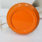 Vintage Tafellamp Metaal Oranje thumbnail 2