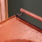 Mid-Century Teak Serveerwagen thumbnail 7