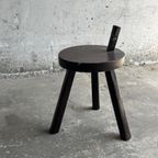 Vintage Tripod Stool, France 1960 thumbnail 2