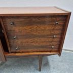 Vintage Dressoir Tv Meubel Platenspeler Kast Wandkast Retro thumbnail 11