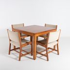 1990’s Vintage Danish Dining Set From Christian Hvidt By Soborg Mobelfabrik thumbnail 11